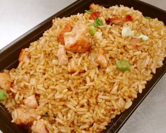 BBQ Pork Fried Rice 叉烧炒饭
